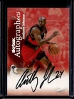1999-00 Skybox Premium Anthony Johnson Autographics Auto Bucks