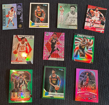 ( 10 ) Cam Reddish Basketball Lot with Rookies-Pink Mosaic-Prizms-Parallel ++