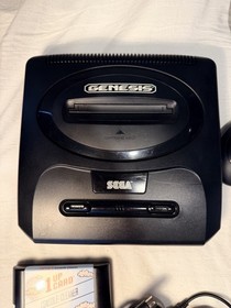 Sega Genesis Model 2 mk-1451 RARE! Majesco dist. RECAPPED Restored with More