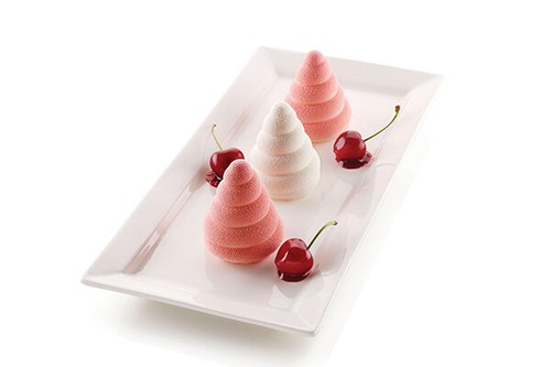 Silikomart Stampo silicone Soffice incanto multiporzione cono 3D gelato - Rotex - Foto 7 di 12