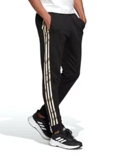 NEW MEN'S ADIDAS ESSENTIALS 3 STRIPES CAMO CUFFED TRACK PANTS ~ LARGE ~ #HE1871