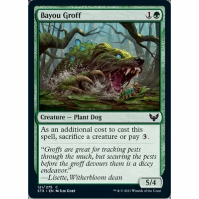 Magic The Gathering TM Bayou Groff 121/275 C | 1 card N7 | eBay