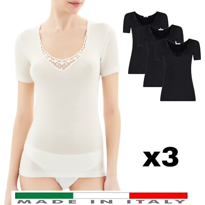 Sloggi Zero Feel 2.0 Crop Top Nero - Maglietta Intima Donna Morbida E Comoda