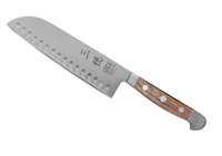 Best-Preis-Garantie - Santoku Messer - GüDe Serie Alpha Walnuss - W546/18