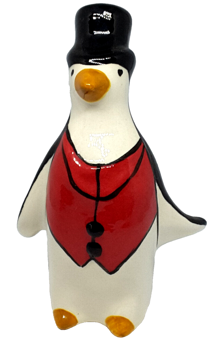 Sammie Roberts Penguin Pie Bird 2008 Signed Hand Crafted