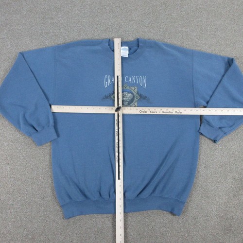Grand Canyon Pullover Herren Large Blau Fleece Langarm Pullover ' - Bild 6 von 22