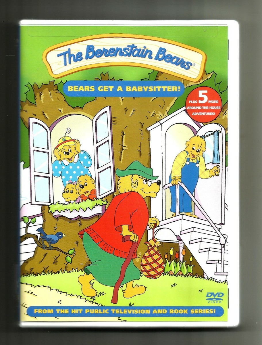 THE BERENSTAIN BEARS Bears Get a Babysitter (2004, DVD) 6 Episodes