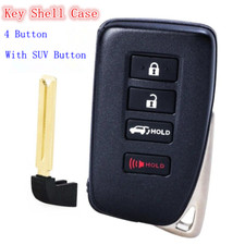 Smart Remote Key Shell Case Housing Fob For Lexus Rx350 Rx450h 2016-2021 Wsuv Smart Remote Key Shell Case Housing Fob For Lexus Rx350 Rx450h 2016-2021 Wsuv