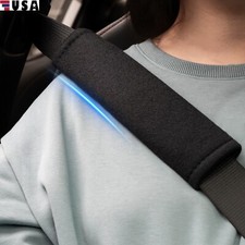 2pcs Car Safety Seat Belt Shoulder Pad Cover Cushion Harness Comfortable Driving 2pcs Car Safety Seat Belt Shoulder Pad Cover Cushion Harness Comfortable Driving