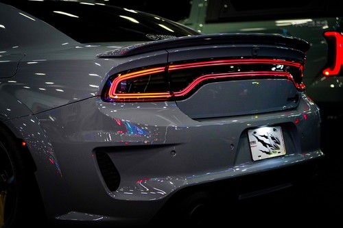 AlphaRex Black MKII NOVA Prismatic LED Taillights for 2015-2023 Dodge Charger - Picture 10 of 11