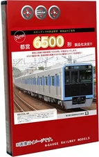 Popondetta 6058 N gauge Toei Transportation Type 6500 Mita Line 8-Car Set NEW