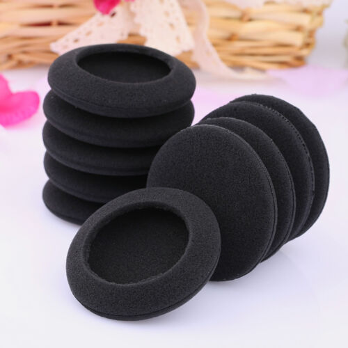 10Pcs 2.36" Replacement Foam Sponge Cover Headphone Earphone Ear Pads Cushions - Picture 2 of 16