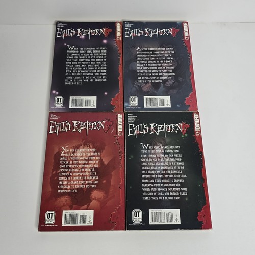 Evil's Return Vol 1-4 Manga English Complete Set Lot Tokyo Pop First Printing - Picture 5 of 10