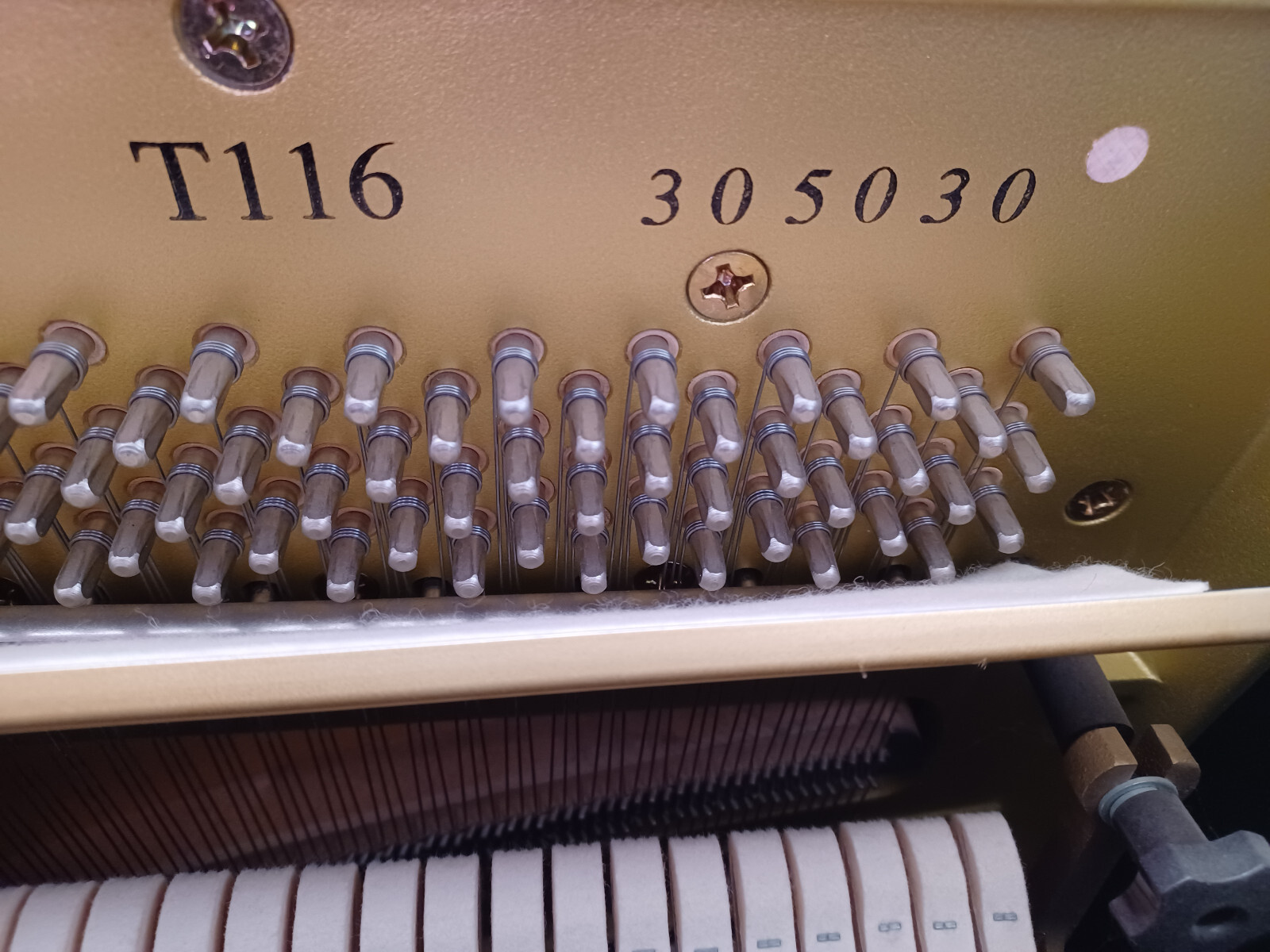 Yamaha T116 studio piano eBay