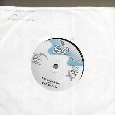 Cleveland Eaton Bama Boogie Woogie UK 45 7'' single +The Funky Cello
