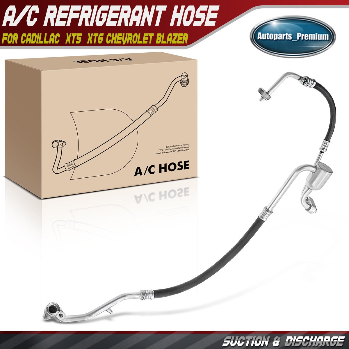 A/C Suction and Discharge Assembly for Chevrolet Blazer 19-21 GMC 