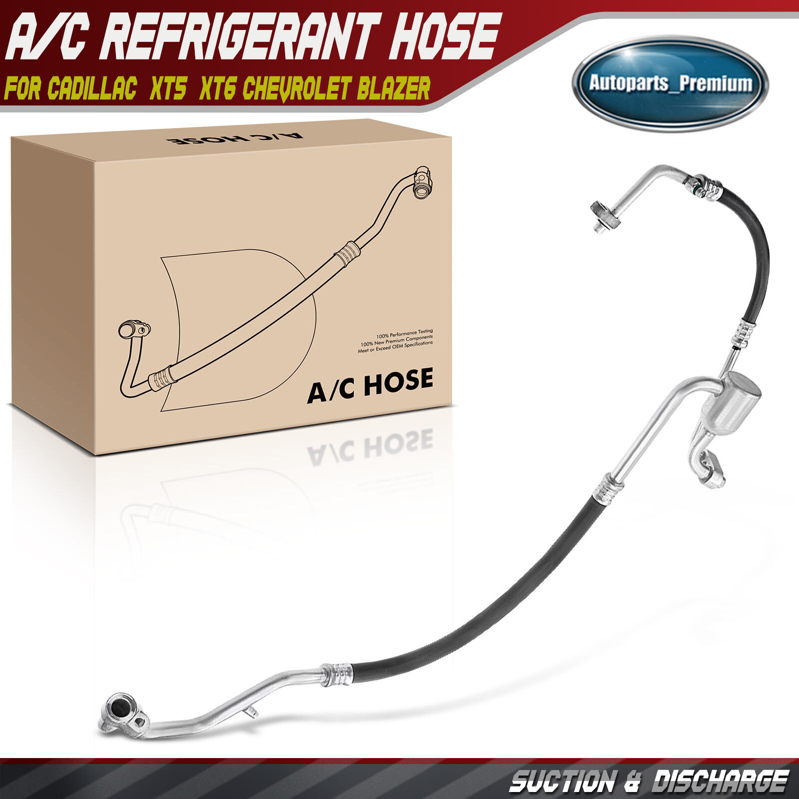A/C Suction and Discharge Assembly for Chevrolet Blazer 19-21 GMC ...