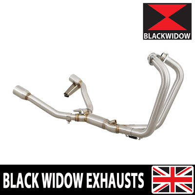 GW 250 Inazuma 2012-2017 2-2 Auspuff Downpipes Krümmer Sammler & Verbindungsrohr