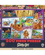 MasterPieces Hanna Barbera - Scooby-Doo 500 Piece Jigsaw Puzzle w/Bonus Poster