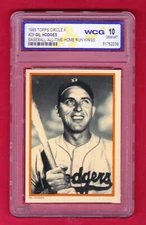 1985 TOPPS CIRCLE K #29 GIL HODGES BROOKLYN DODGERS WCG 10 GEM MINT