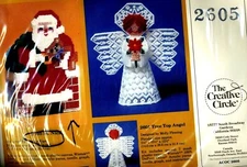 Vintage ST. NICK EMBROIDERY NEEDLEPOINT KIT 1984 The Creative Circle  - # 2605