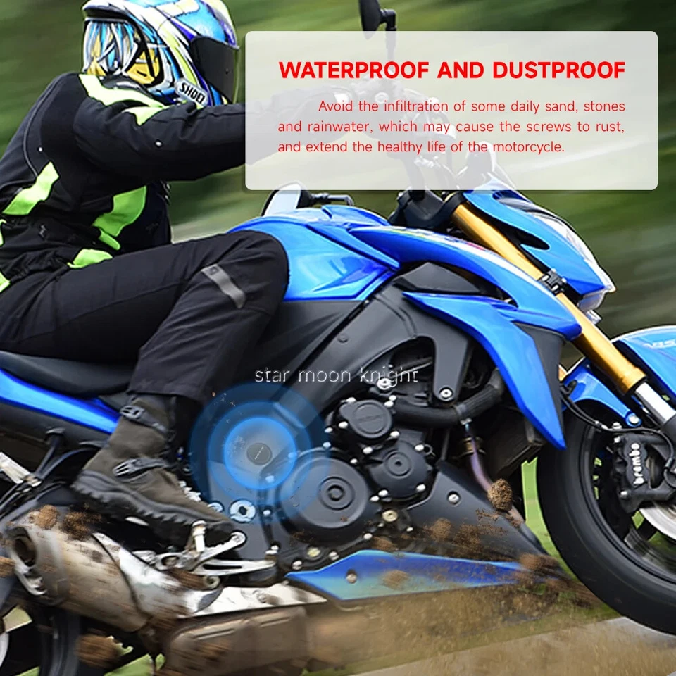 Tapas de cubierta de orificio de cuadro GSXS1000 para Suzuki GSX-S1000 GSX-S1000F GSX-S1000GT 2015- Foto 3 de 4