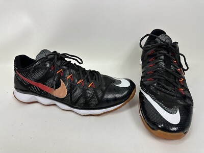 Nike CJ3 Flyweave Trainer Georgia Peach Sneaker  Men's Shoes Size 14 725231-081