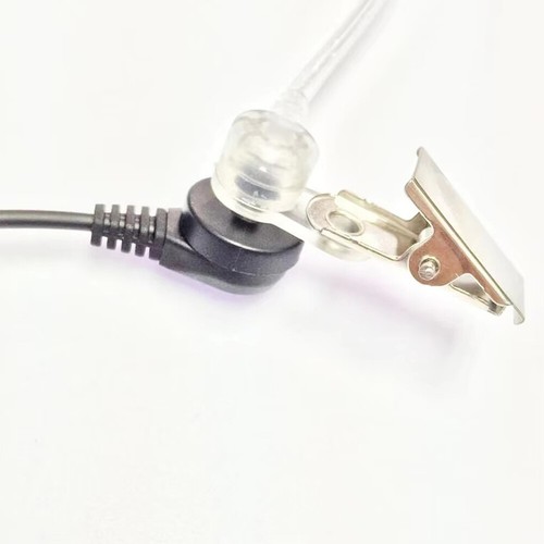 3.5mm Police Acoustic Tube Listen Only Headset Earpiece For Motorola Speaker Mic - Zdjęcie 9 z 26