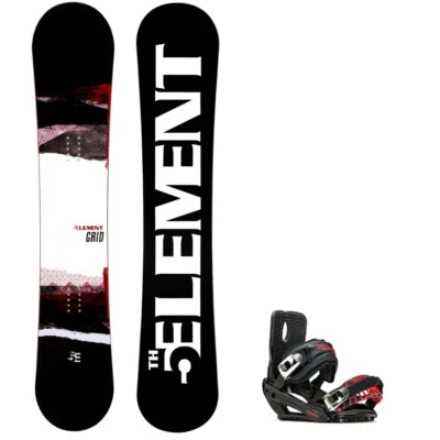 NEW $600 5th Element Grid Snowboard &binding combo, w/Burton or Stealth Binding
