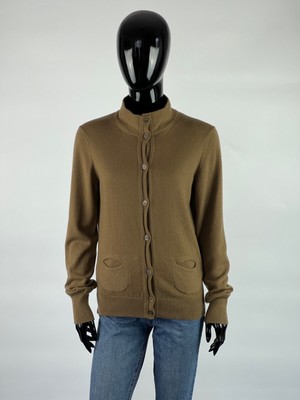 Vintage Jil Sander Raf Simons Era 100% Cashmere Cardigan Size IT40