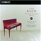 C.P.E. / SPANYI BACH - SOLO KEYBORD MUSIC 25 / NEW Audio CD
