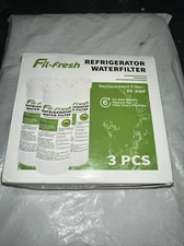 3 Pcs FF-XWF Refrigerator Water Filters Fil Fresh Pure Taste New
