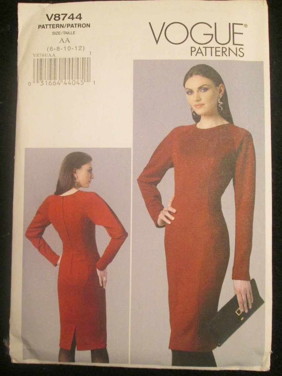 chinese dress ladies Ruby Fitted Long Sleeve Dress Sewing Pattern by Dressmaking Amóre main image 1
