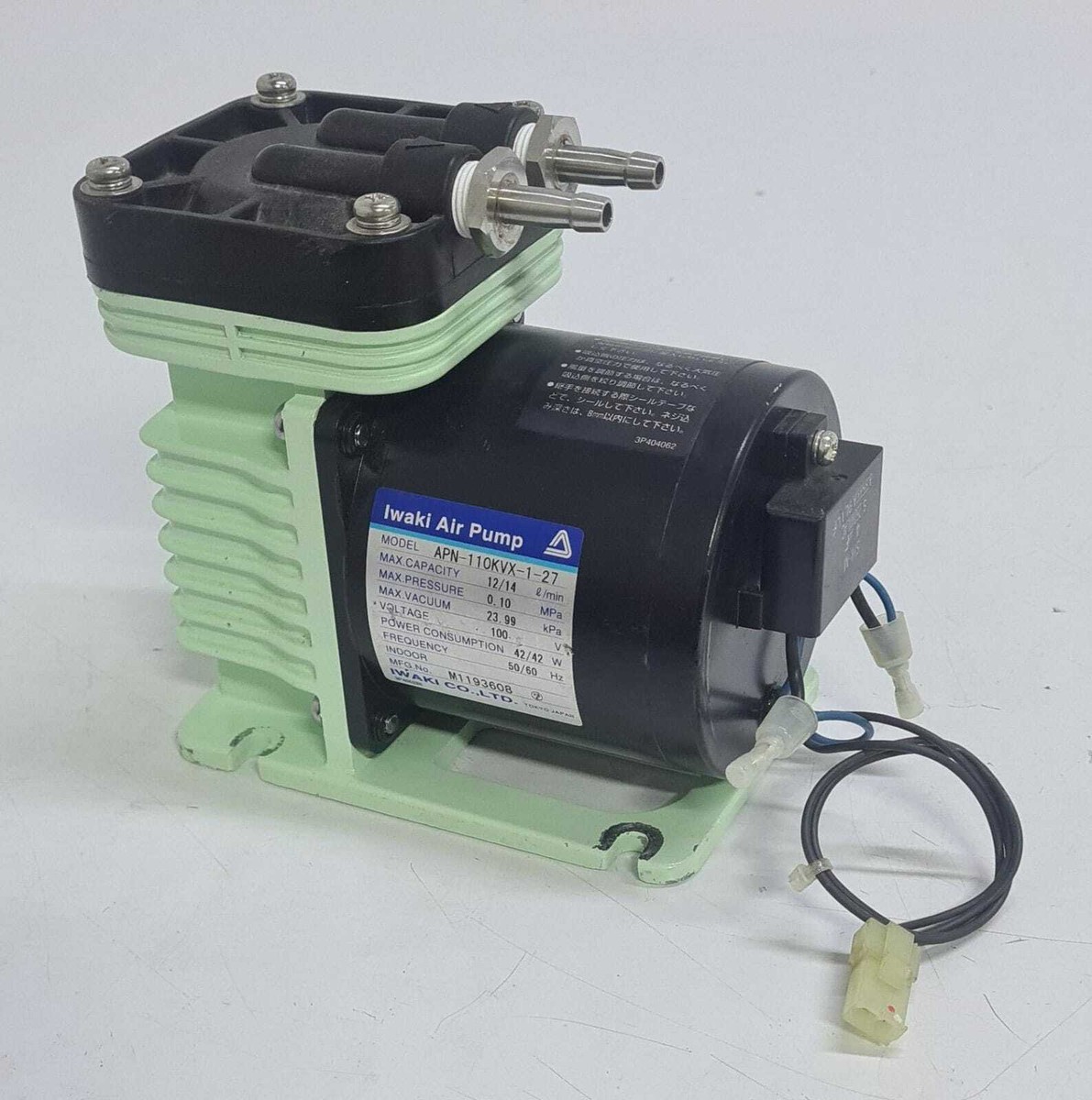 Iwaki Air Pump APN-110KVX-1-27 100V Vacuum Assy | eBay