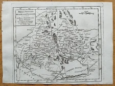 Ukraine Kiev - Original Map Vaugondy - 1750