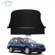 For SubAru Outback  2015-2019 Luggage Tonneau Cargo Cover Security Trunk Shield