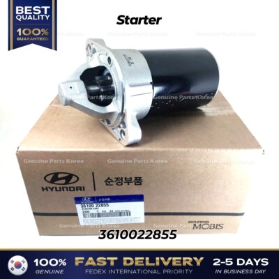  Genuine  Starter 3610022855 for Hyundai Accent Kia Rio