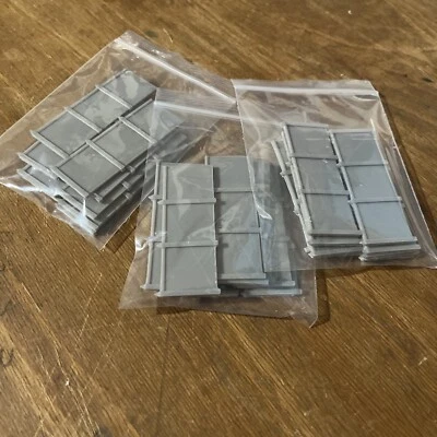 ELARAJUPITER3D 40 OO/HO Station Platform Concrete Fences British Rail Model Railway Scenery