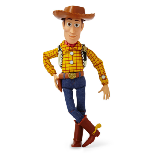 Figurine articulée Woody Talking Toy Story 4 Speaks 15 phrases taille 17 pouces neuve boîteDamage - Photo 1 sur 1