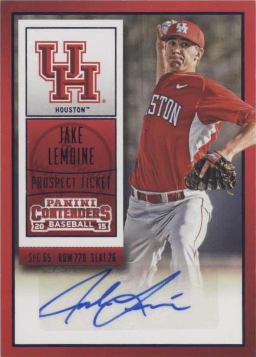 2015 Panini Contenders - Jake Lemoine #46 - 1 of 1