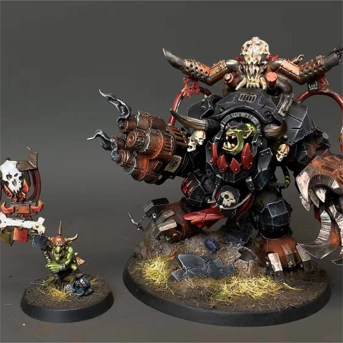 Ghazghkull Thraka Orks Warhammer 40K army Games Workshop well