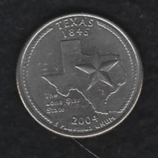 2004-P Texas State Quarter