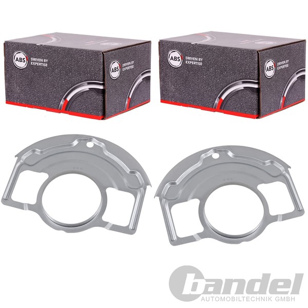 2X A.B.S. Spritzbleche Bremsscheiben Vorne Passend FüR Nissan Primera | 11483-image