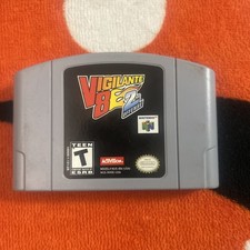 Vigilante 8 2nd Offense Nintendo 64 N64 Authentic Cartridge Tested Working