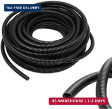 14 X 100 Ft Split Wire Loom Flexguard Convoluted Tubing Protective Split ...