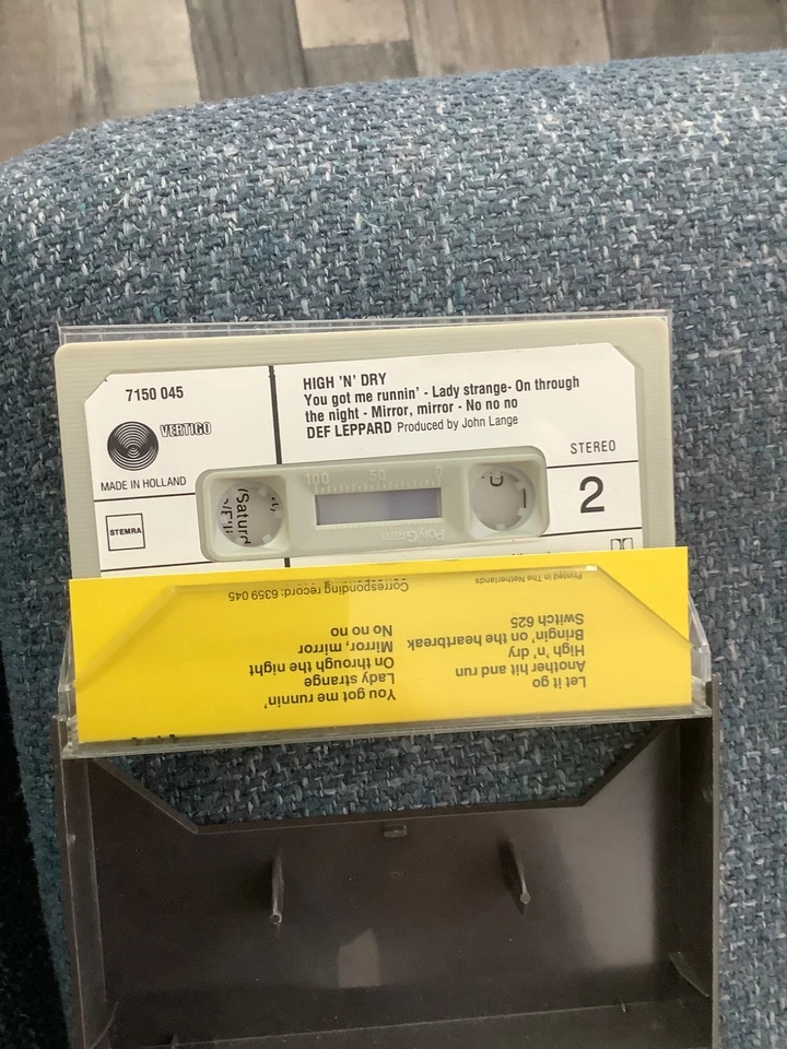 Def Leppard. High n dry. . cassette. - Image 4 of 4