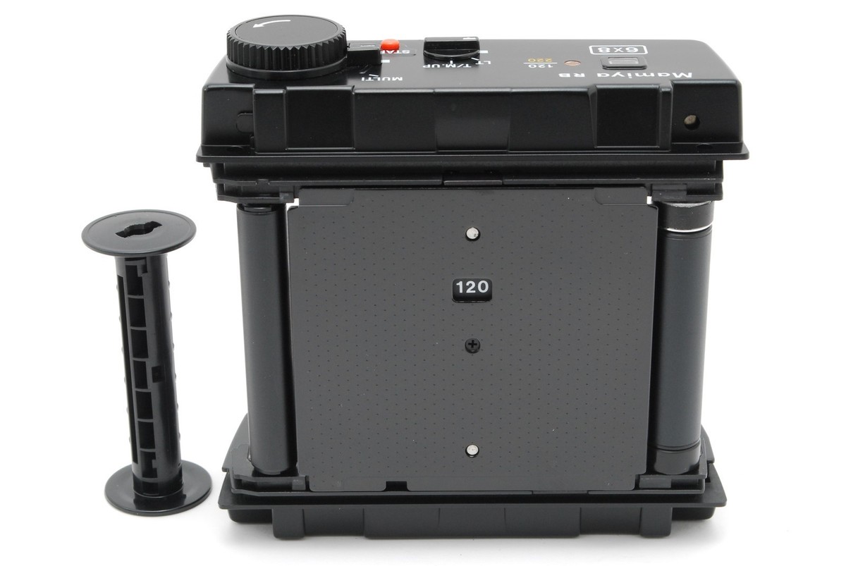 MINT ] Mamiya RB67 6x8 Motorized 120 220 Film Back Holder From