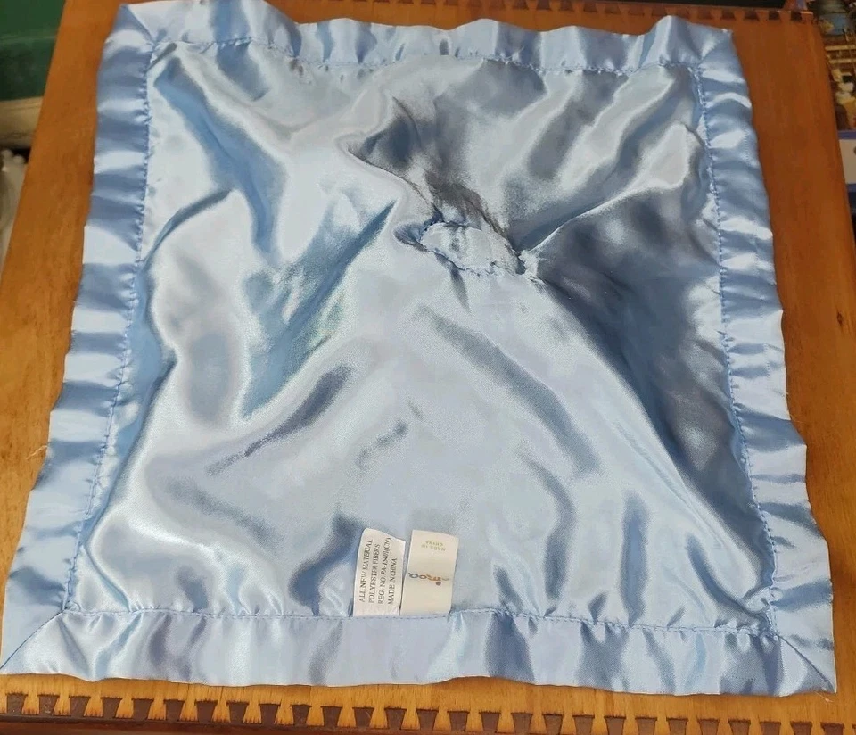 Oso de peluche Circo Target Vroom coche azul bebé Lovey manta de seguridad satinado Foto 4 de 4