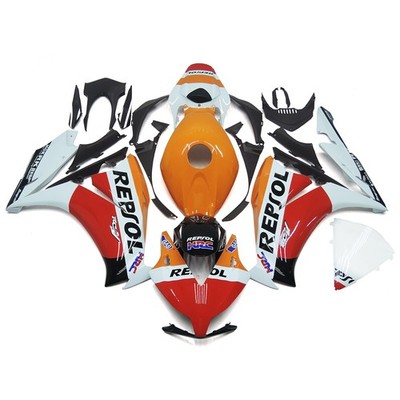 Orange Red White Fairings for Honda CBR1000RR 2012 2013 14 15 2016 ABS Bodywork