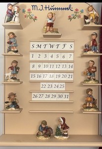 Vintage M.I. Hummel Goebel Perpetual Wall Calendar